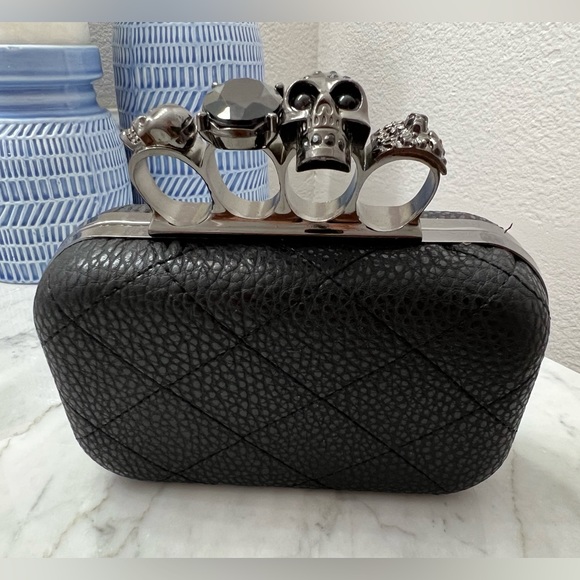 Bags Edgy And Fun Brass Knuckle Clutch Poshmark
